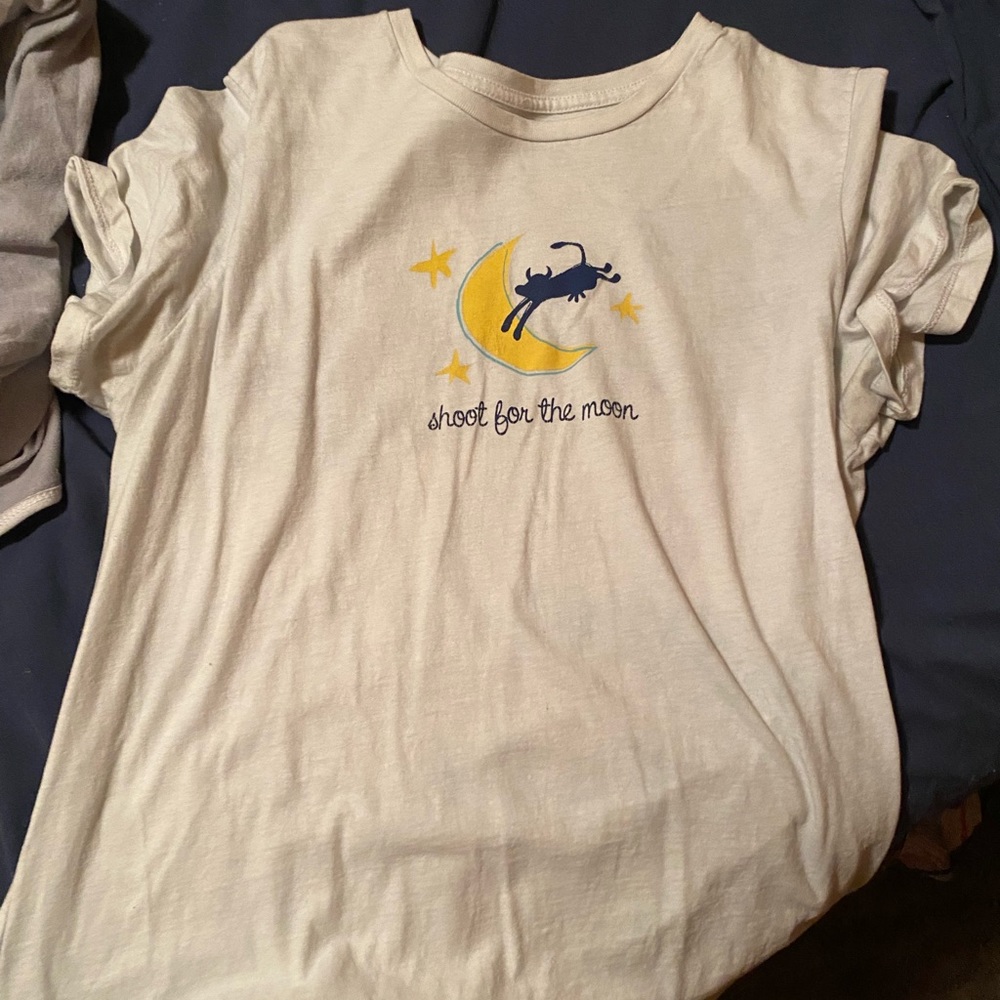 Cute Cow Jumping Over The Moon Tee